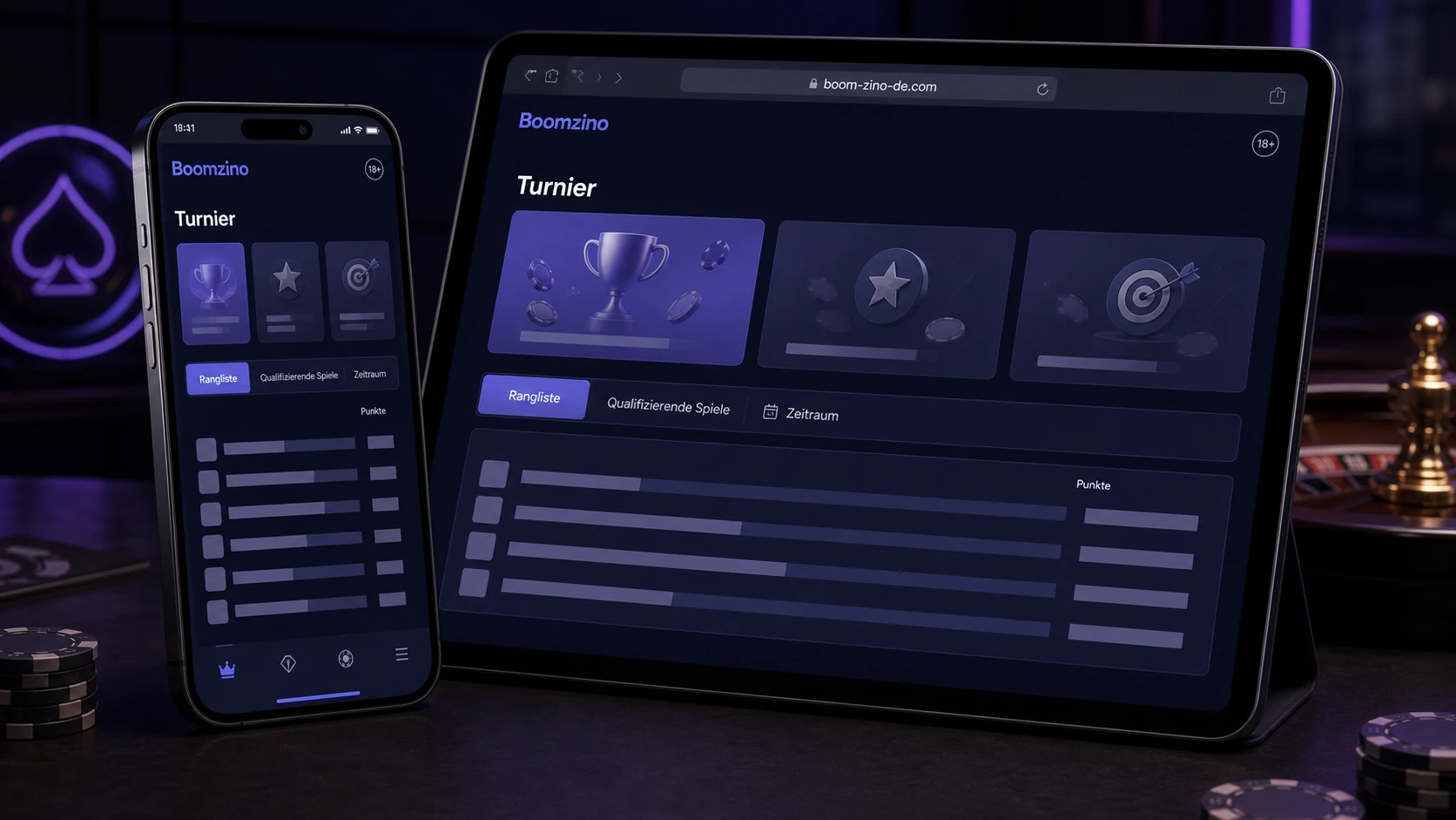 Turniere, mobile Aktionen und persönliche Angebote