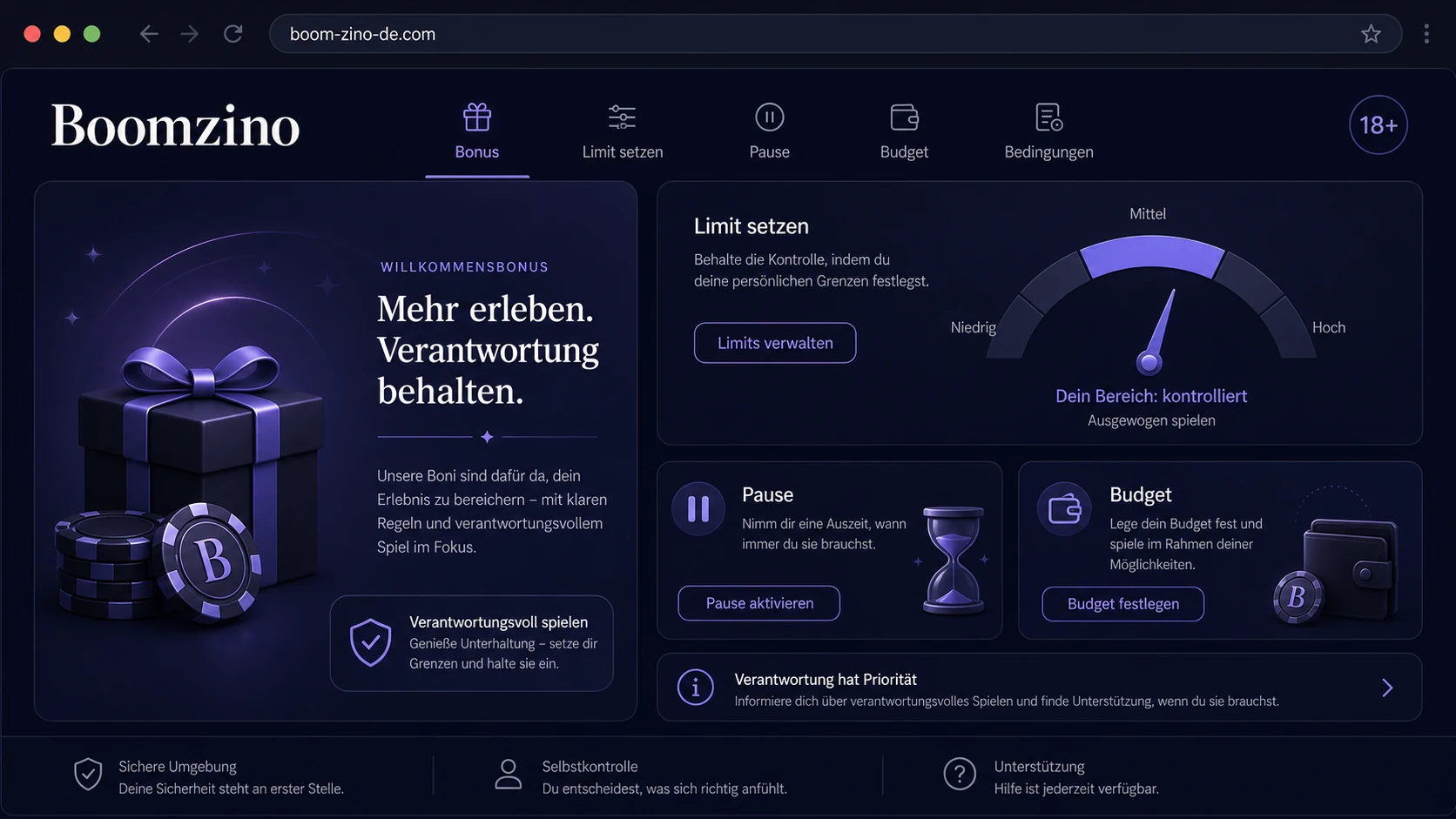 Bonus nutzen, ohne die Kontrolle zu verlieren