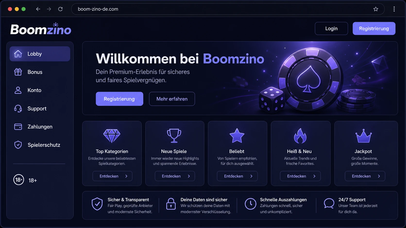 Online Casino: was Nutzer erwarten dürfen