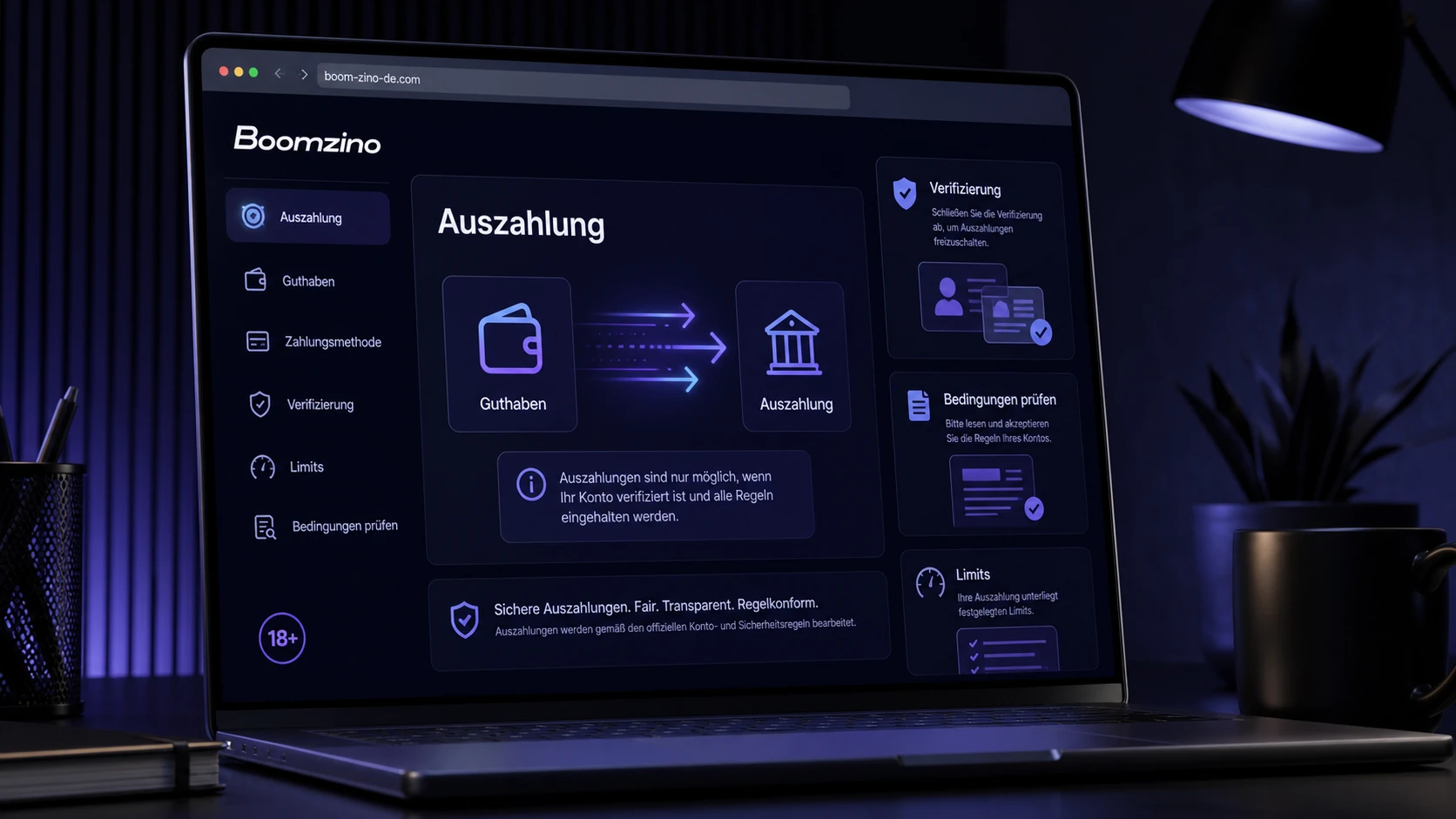 Was bei Boom Zino Withdraw gemeint sein kann